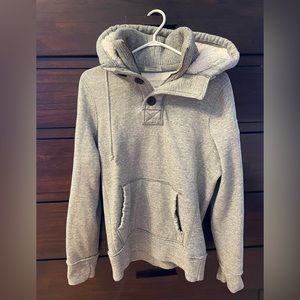 Abercrombie hoodie with thick collar
